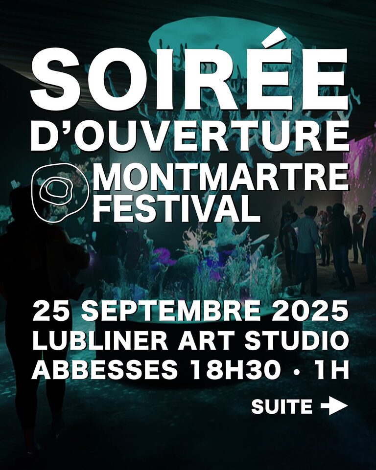 montmartre festival 2025- Lubliner.art-ouverture